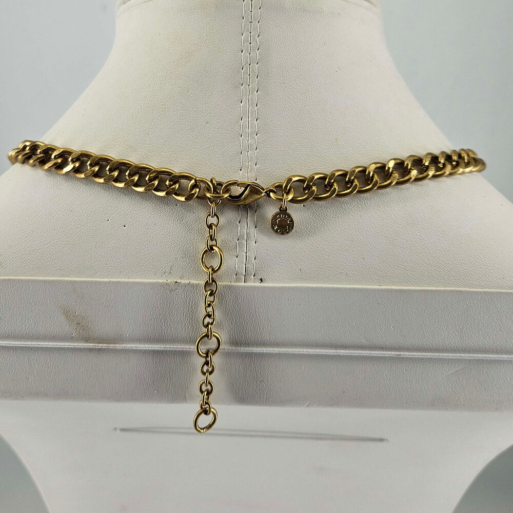 J.Crew Statement Ruby Turquoise Faux Gemstone Sto… - image 3